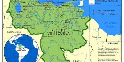Mappa di mappa de venezuela