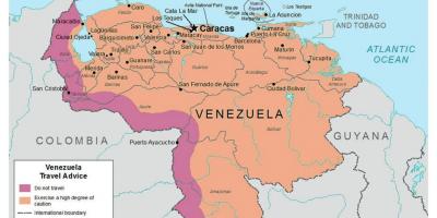 Venezuela nella mappa